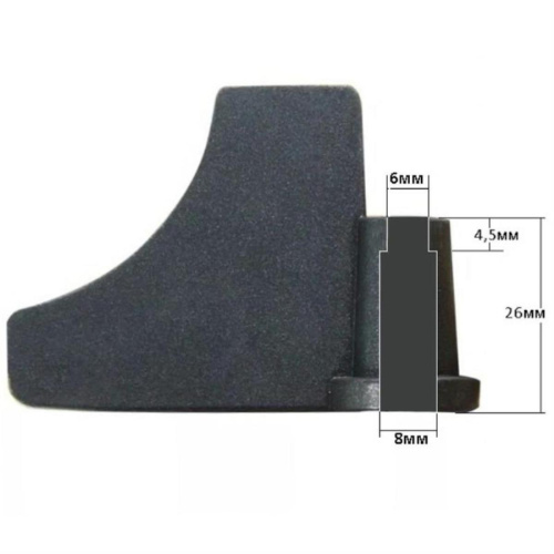 картинка Лопатка MBSP-347045S (367410) для замешивания для хлебопечки BM1210BK, BM1200B, BM1400E от магазина Интерком-НН фото 2