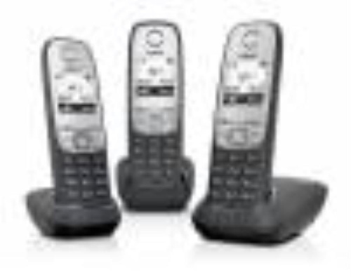 картинка Р/Телефон Dect Gigaset A415 TRIO RUS черный (труб. в компл.:3шт) АОН от магазина Интерком-НН фото 3