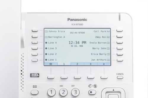 изображение Телефон IP Panasonic KX-NT680RU белый магазин Компании Интерком-НН фото 8 картинка Телефон IP Panasonic KX-NT680RU белый от магазина Интерком-НН фото 8