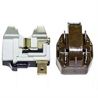 картинка Пусковое и тепловое реле РТС-5 в комплекте для корейских компрессоров холодильников LG, Samsung магазин Интерком-НН являющийся официальным представителем в России картинка Пусковое и тепловое реле РТС-5 в комплекте для корейских компрессоров холодильников LG, Samsung от магазина Интерком-НН