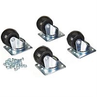 картинка Ролики для напольных шкафов и стоек (комплект 4шт)  от магазина Интерком-НН