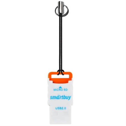 картинка Smartbuy SBR-707-O картридер (оранжевый) для карт MicroSD от магазина Интерком-НН фото 2