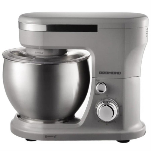 изображение Redmond RFM-5382 планетарный миксер, 1100Вт, 6 скоростей, объем чаши 5л, серый магазин Компании Интерком-НН картинка Redmond RFM-5382 планетарный миксер, 1100Вт, 6 скоростей, объем чаши 5л, серый от магазина Интерком-НН