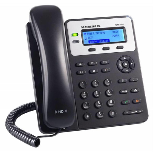 изображение Телефон IP Grandstream GXP-1620 черный магазин Компании Интерком-НН картинка Телефон IP Grandstream GXP-1620 черный от магазина Интерком-НН
