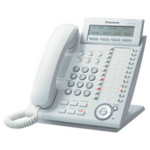 изображение Panasonic KX-NT343RU - системный IP-телефон магазин Компании Интерком-НН картинка Panasonic KX-NT343RU-W IP-телефон 24 кнопки с индикацией от магазина Интерком-НН