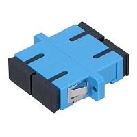 картинка Адаптер оптический проходной SC/UPC-SC/UPC SM duplex магазин Интерком-НН являющийся официальным представителем в России картинка Адаптер оптический проходной SC/UPC-SC/UPC SM duplex от магазина Интерком-НН