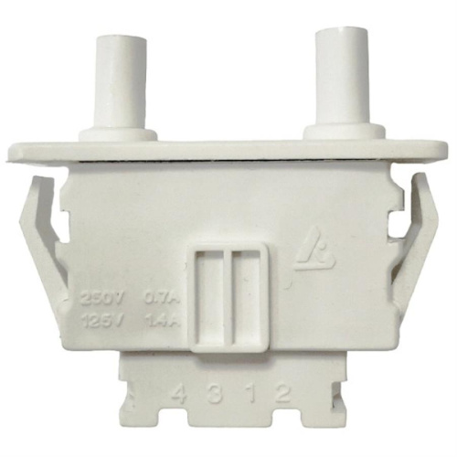 картинка Выключатель света 306(4) (SR-DSO4) 2-х кнопочный, 4 контакта 250V, 0.7A для холодильника Samsung от магазина Интерком-НН фото 2