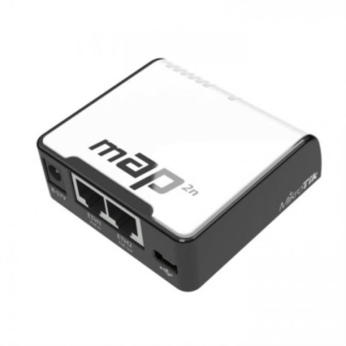изображение Беспроводной маршрутизатор Mikrotik RBmAP2n магазин Компании Интерком-НН картинка Mikrotik RBmAP2n Беспроводной маршрутизатор mAP 2n 2x 10/100 Mbit/s RouterBoard mAP Точка доступа от магазина Интерком-НН