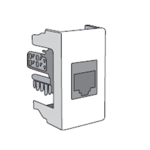 изображение Компьютерная розетка RJ45 (45037) магазин Компании Интерком-НН картинка Компьютерная розетка RJ45 (45037) от магазина Интерком-НН