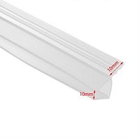 картинка Силиконовый уплотнительный h-образный профиль для стекла 10мм от магазина Интерком-НН