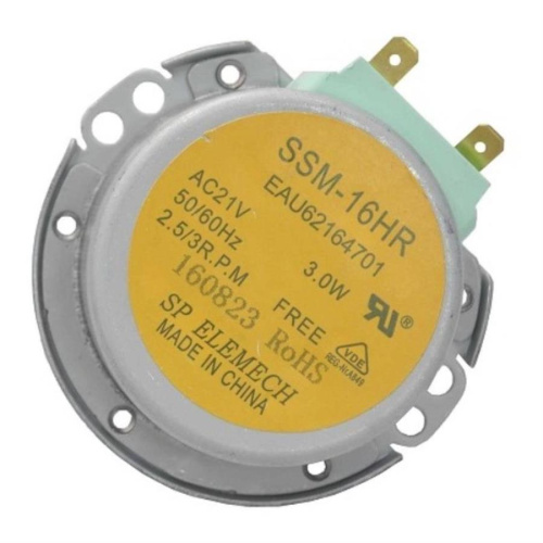 изображение Двигатель (мотор) поддона СВЧ LG EAU62164701 SMB-393T, MS-2022W, MS-207Y, MB-4022W, SMS-1904H, MS-2042W, SMH-6082B, MS2022D, SMS-2072A, MB-394A, MB-393T магазин Компании Интерком-НН картинка LG EAU62164701 Двигатель (мотор) вращения тарелки СВЧ SMB-393T, MS-2022W, MS-207Y, MB-4022W, SMS-190 от магазина Интерком-НН