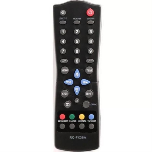 изображение Huayu RC-FX36A (16157) Пульт дистанционного управления (ПДУ) для телевизора Сокол RC-FX36A магазин Компании Интерком-НН картинка Huayu RC-FX36A (16157) Пульт дистанционного управления (ПДУ) для телевизора Сокол RC-FX36A от магазина Интерком-НН