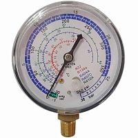 картинка Манометр WK6813L низкого давления 68мм для фреона R22, R134A, R404A, R407C, R410A от магазина Интерком-НН