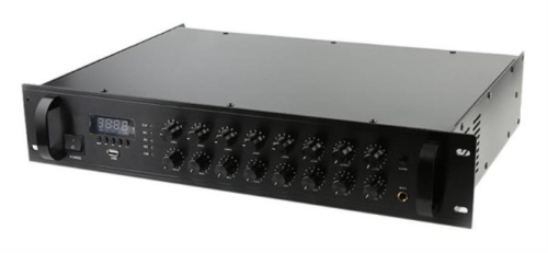 изображение Усилитель под RACK стойку с MP3 плеером (USB) и FM радио, 240Вт MKV Pro PA-1240 магазин Компании Интерком-НН картинка MKV Pro PA-1240 Усилитель под RACK стойку с MP3 плеером (USB) и FM радио, 240Вт от магазина Интерком-НН