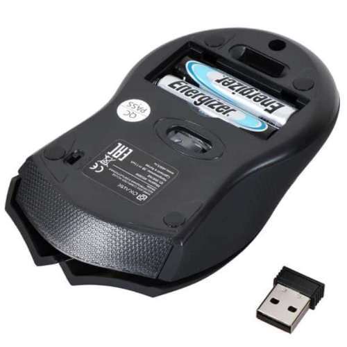 картинка Oklick 495MW Мышь беспроводная USB, чёрный/золотистый от магазина Интерком-НН фото 2