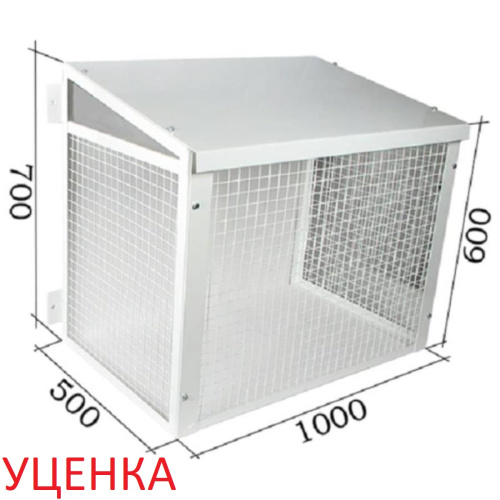 изображение Решетка УЦЕНКА антивандальная (1000х600х500) для наружного блока кондиционера магазин Компании Интерком-НН картинка Решетка УЦЕНКА антивандальная (1000х600х500) для наружного блока кондиционера от магазина Интерком-НН