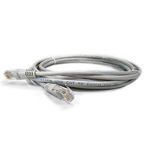 картинка Патч-корд UTP cat. 5e 1,5м (серый) неэкранированный, литой коннектор от магазина Интерком-НН