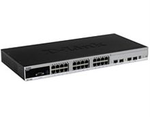 картинка D-Link DES-3528DC xStack управляемый коммутатор уровня 2+ с 24 портами от магазина Интерком-НН