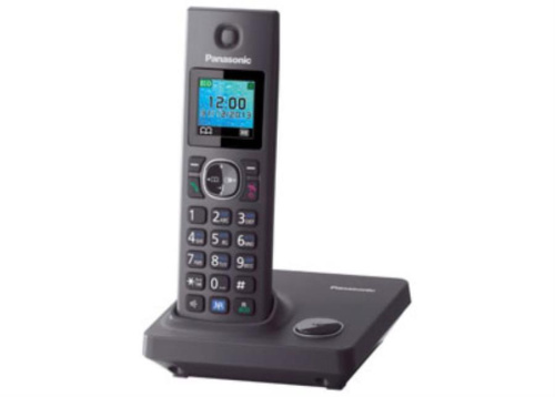 изображение Беспроводной телефон Panasonic KX-TG7861RUH DECT (радиотелефон) с автоответчиком, цвет: серый магазин Компании Интерком-НН фото 2 картинка Panasonic KX-TG7861RUH - Беспроводной телефон DECT (радиотелефон) с автоответчиком, цвет: серый от магазина Интерком-НН фото 2