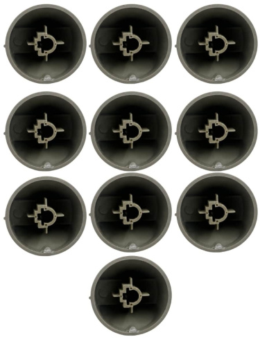 картинка C00298879-CH (482000032169) 10шт ручка управления для плиты Ariston FH51IXCNS, FH527IXAUS от магазина Интерком-НН фото 2