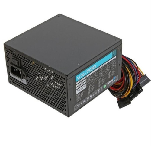 изображение Блок питания Aerocool ATX 700W VX-700 магазин Компании Интерком-НН картинка Блок питания Aerocool ATX 700W VX-700 от магазина Интерком-НН