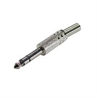 картинка Штекер 6-0035 металлический Jack 6.35мм моно магазин Интерком-НН являющийся официальным представителем в России картинка Штекер 6-0035 металлический Jack 6.35мм моно от магазина Интерком-НН