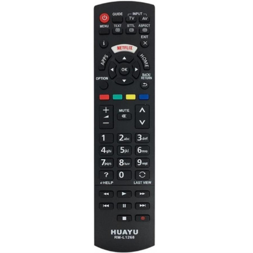 изображение Huayu RM-L1268 (20874) пульт дистанционного управления универсальный (ПДУ) для телевизоров Panasonic магазин Компании Интерком-НН картинка Huayu RM-L1268 (20874) пульт дистанционного управления универс. (ПДУ) для телевизоров Panasonic от магазина Интерком-НН