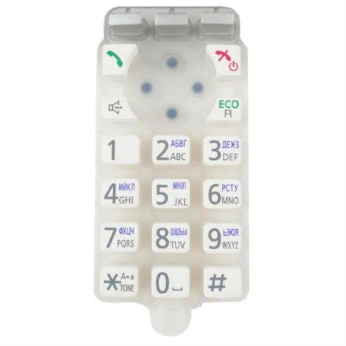 изображение Panasonic PNJK1107M Клавиатура для телефона KXTG8051RUW магазин Компании Интерком-НН картинка Panasonic PNJK1107M Клавиатура для телефона KXTG8051RUW от магазина Интерком-НН