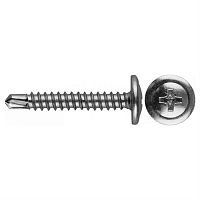 картинка Саморезы 4,2х51 с прессшайбой, наконечник сверло, оцинкованные (300шт) магазин Интерком-НН являющийся официальным представителем в России картинка Саморезы 4,2х51 с прессшайбой, наконечник сверло, оцинкованные (300шт) от магазина Интерком-НН