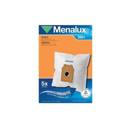 картинка Menalux 9001961425 Мешок-пылесборник синтетический 2001 для пылесоса Bosch, Siemens от магазина Интерком-НН