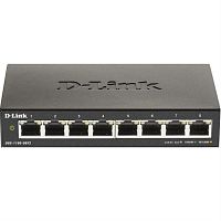 картинка D-Link DGS-1100-08v2/A1A  Коммутатор с 8 портами 10/100/1000Base-T от магазина Интерком-НН