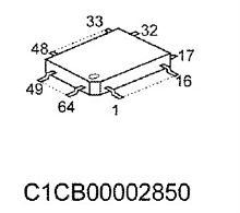 картинка Panasonic C1CB00002850 Микросхема от магазина Интерком-НН