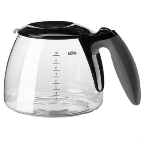 картинка Braun AX13210012 колба стеклянная в сборе на 10 чашек для кофеварки KF540, KF550, KF560, KF570 от магазина Интерком-НН