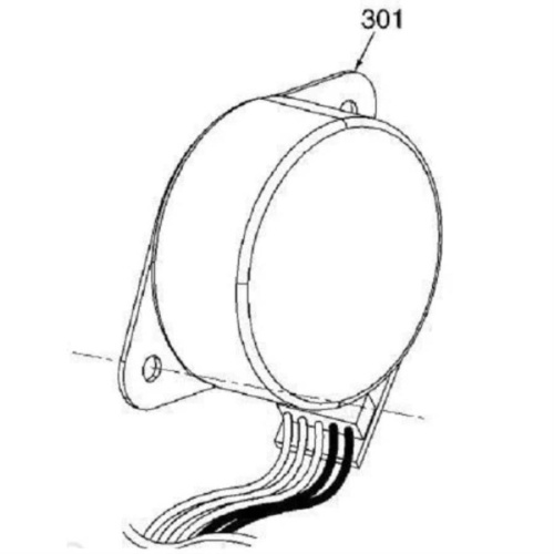 картинка Panasonic L6HAYYYK0005 DC MOTOR мотор протяжного механизма факса KX-FL403RU, KX-FL423RU, KX-FLC413RU от магазина Интерком-НН фото 2