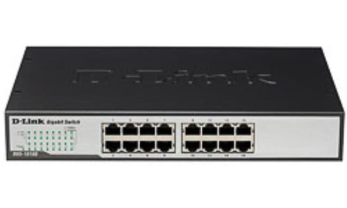 картинка D-Link DGS-1016A Неуправляемый гигабитный коммутатор 2 уровня с 16 портами 10/100/1000Base-T от магазина Интерком-НН фото 2