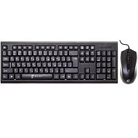 картинка OKLICK 620M комплект проводной клавиатура компьютерная и мышь USB (черный) от магазина Интерком-НН