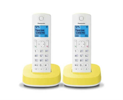 изображение Беспроводной телефон Panasonic KX-TGC312RUY DECT (радиотелефон) , цвет: желтый магазин Компании Интерком-НН картинка Panasonic KX-TGC312RUY - Беспроводной телефон DECT (радиотелефон) , цвет: желтый от магазина Интерком-НН