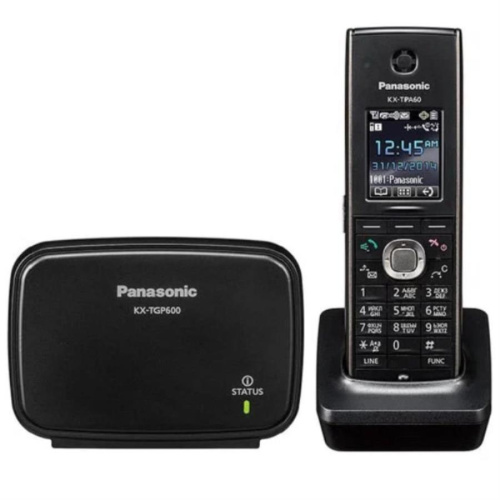 картинка Panasonic KX-TGP600RUB Беспроводной телефон SIP DECT, цвет: черный  от магазина Интерком-НН фото 2