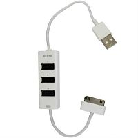 картинка Siyoteam SY-C10 USB Хаб+шнур зарядного устройства /Дата Кабель/iPhone (белый)  магазин Интерком-НН являющийся официальным представителем в России картинка Siyoteam SY-C10 USB Хаб+шнур зарядного устройства /Дата Кабель/iPhone (белый)  от магазина Интерком-НН