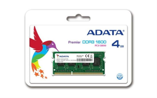 изображение Модуль памяти DDR3 SO-DIMM 4GB 1600 A-Data (AD3S1600C4G11-R) магазин Компании Интерком-НН картинка Модуль памяти DDR3 SO-DIMM 4GB 1600 A-Data (AD3S1600C4G11-R) от магазина Интерком-НН