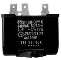 картинка Panasonic DS401205XPQC Конденсатор вентилятора внешнего блока кондиционера YW7MKD магазин Интерком-НН являющийся официальным представителем в России картинка Panasonic DS401205XPQC Конденсатор вентилятора внешнего блока кондиционера YW7MKD от магазина Интерком-НН