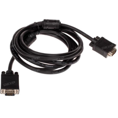 картинка Кабель VGA Dexp SmSmBSi300, 3 м чёрный от магазина Интерком-НН