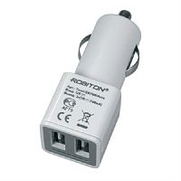 картинка Robiton TwinUSB2100/AUTO Автомобильное зарядное устройство с 2 USB выходами  магазин Интерком-НН являющийся официальным представителем в России картинка Robiton TwinUSB2100/AUTO Автомобильное зарядное устройство с 2 USB выходами  от магазина Интерком-НН