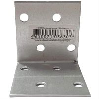 картинка Крепежный монтажный уголок КМ1 40x40x40х2мм от магазина Интерком-НН