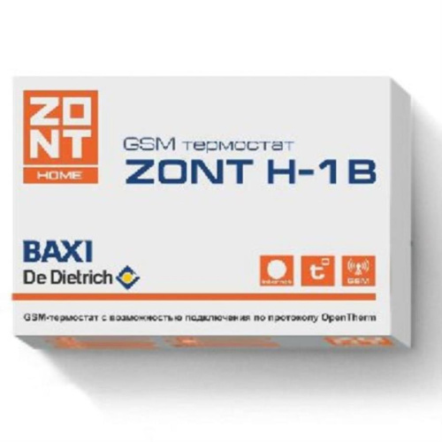 картинка ZONT H-1B (Baxi 00002069) GSM- контроль и управление газовым котлом по OpenTherm от магазина Интерком-НН фото 2