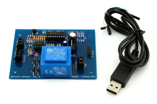 изображение Шлюз OpenTherm-Gateway-USB мониторинга и администрирования котла по протоколу OpenTherm через USB интерфейс магазин Компании Интерком-НН картинка OpenTherm-Gateway-USB шлюз мониторинга и администрирования котла по протоколу OpenTherm через USB от магазина Интерком-НН