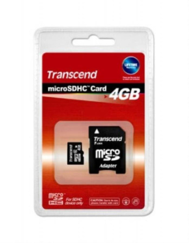картинка ...Память Micro SD 4Gb Transcend class4 от магазина Интерком-НН