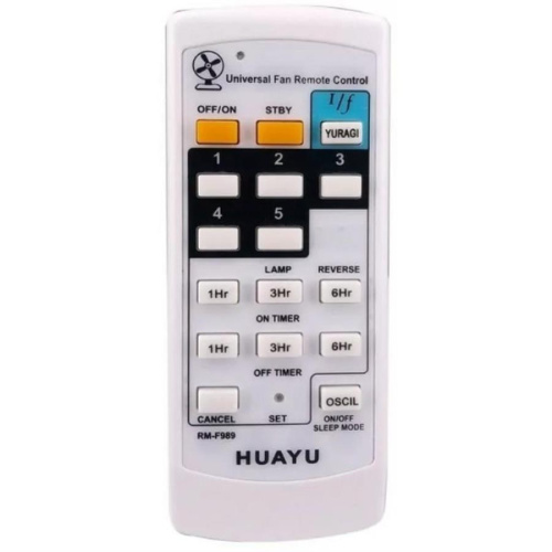 картинка Huayu RM-F989 (21020) пульт дистанционного управления универсальный (ПДУ) для вентиляторов										 от магазина Интерком-НН