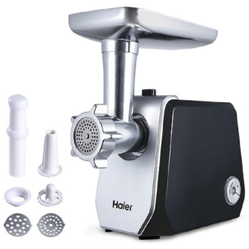 изображение Haier HMG-119 Мясорубка 1200Вт LED подсветка, алюминиевая чаша, 2.2кг/мин магазин Компании Интерком-НН картинка Haier HMG-119 Мясорубка 1200Вт LED подсветка, алюминиевая чаша, 2.2кг/мин от магазина Интерком-НН