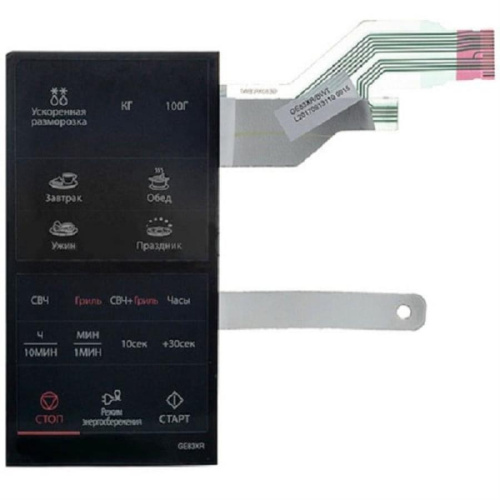 картинка Samsung DE34-00401A Сенсорная панель управления для микроволновой печи (СВЧ) GE83XR от магазина Интерком-НН фото 4